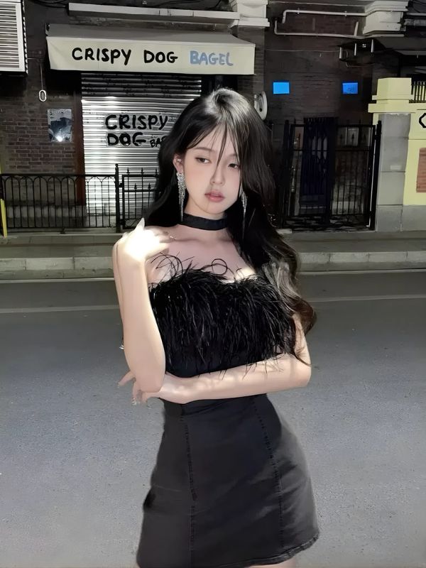 Ảnh gái xinh căng đét phong cách cá tính, cool ngầu