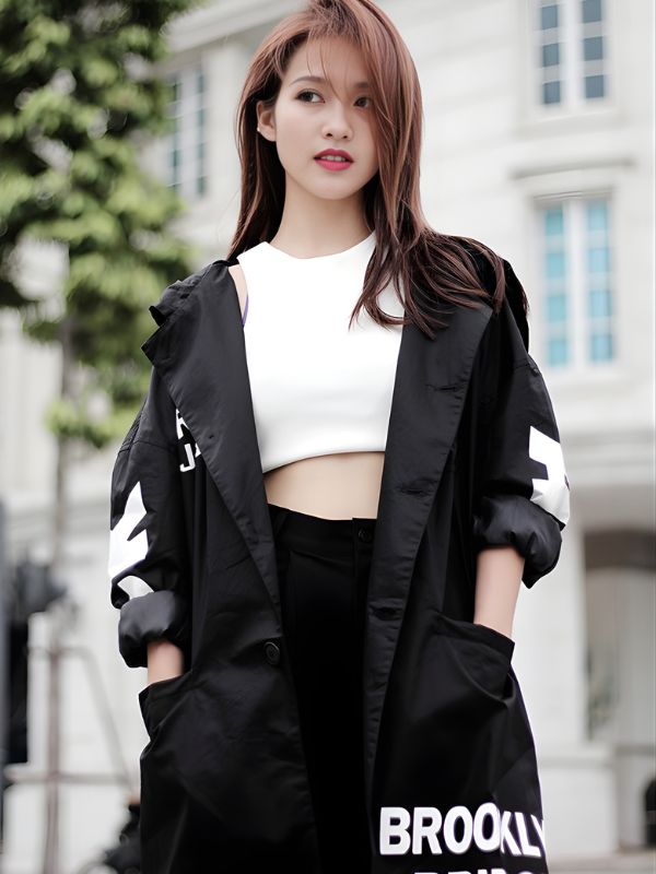 Ảnh gái xinh căng đét phong cách cá tính, cool ngầu