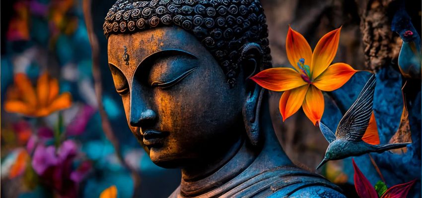 Hình nền Phật mang lại may mắn và an yên