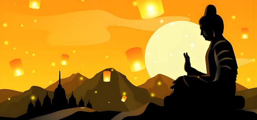 Hình nền Phật mang lại may mắn và an yên