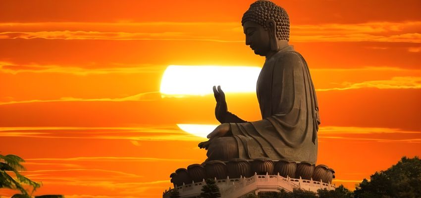 Hình nền Phật mang lại may mắn và an yên