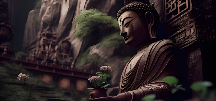 Hình nền Phật mang lại may mắn và an yên