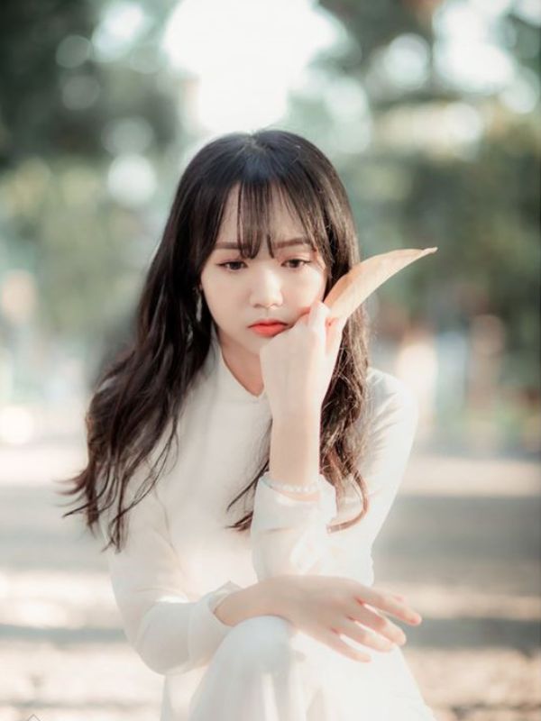 Ảnh nữ sinh áo dài thướt tha, duyên dáng