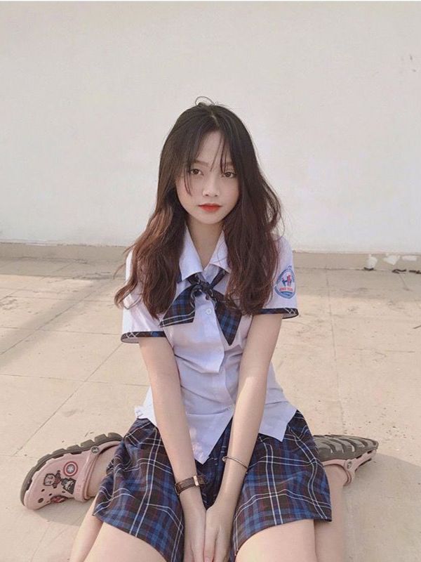 Ảnh nữ sinh cấp 2 đưa bạn quay lại tuổi học trò vô tư