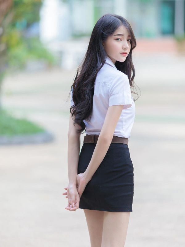 Ảnh nữ sinh cấp 3 trong trẻo, chuẩn vibe thanh xuân