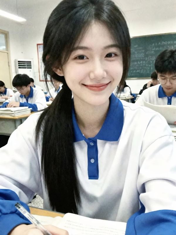 Ảnh nữ sinh Trung Quốc đậm chất thanh xuân học đường
