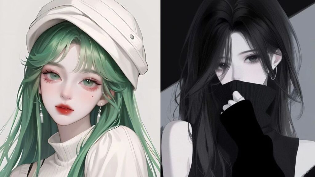 Avatar anime nữ ngầu dành cho nàng cá tính, mạnh mẽ