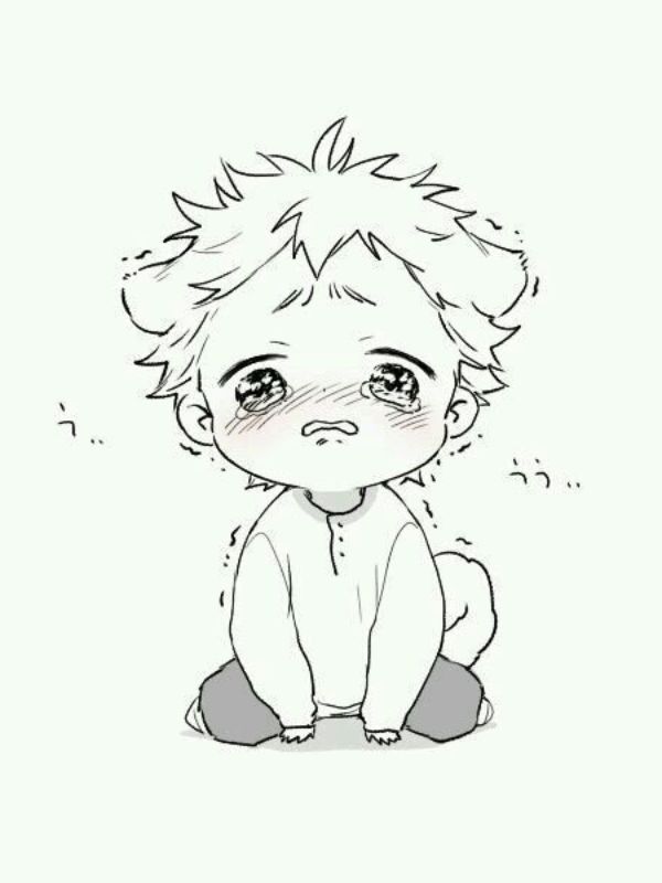 Ảnh anime boy chibi cute làm avatar, hình nền cực chất