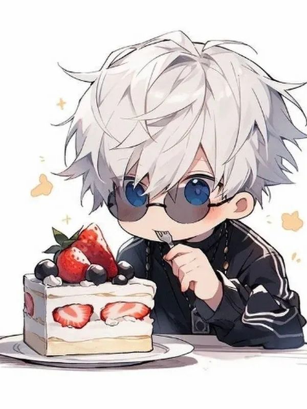 Ảnh anime boy chibi cute làm avatar, hình nền cực chất