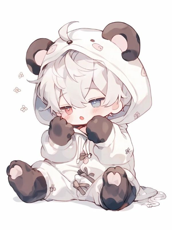Ảnh anime boy chibi cute làm avatar, hình nền cực chất