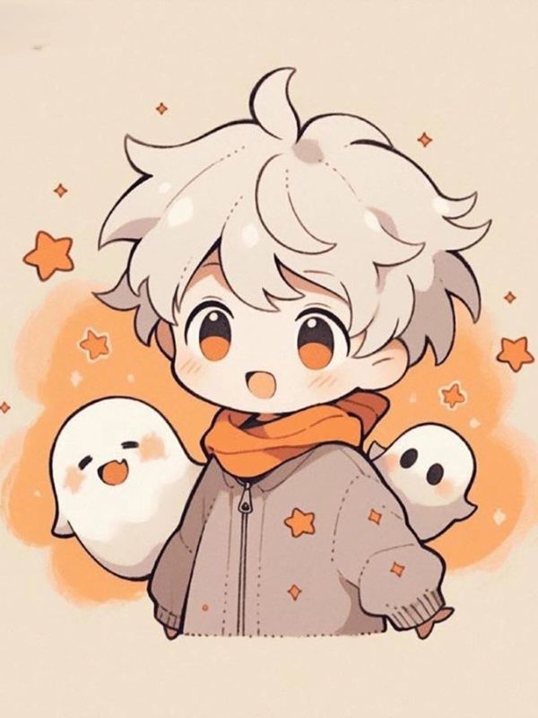 Ảnh anime boy chibi cute làm avatar, hình nền cực chất