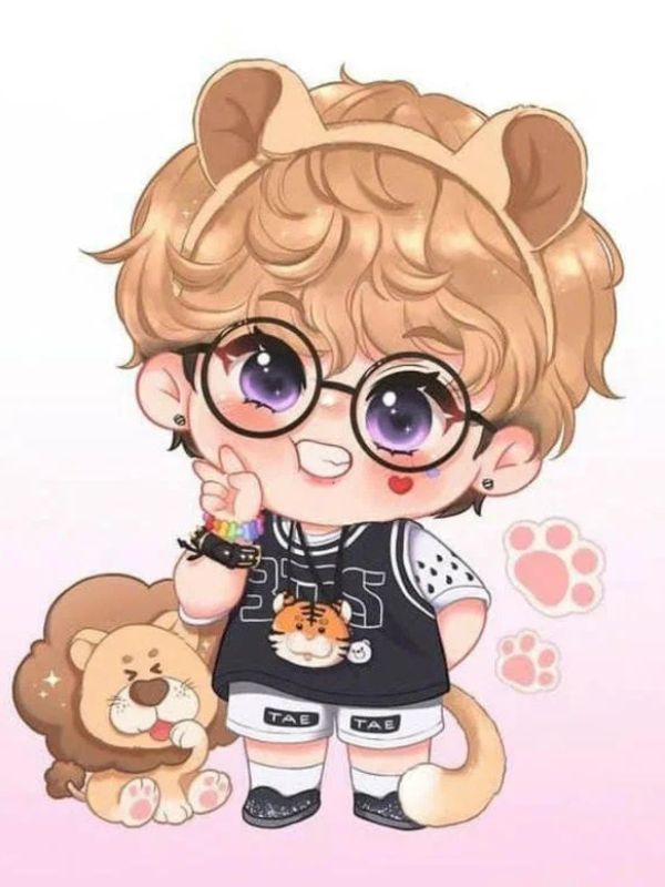 Ảnh anime boy chibi cute làm avatar, hình nền cực chất