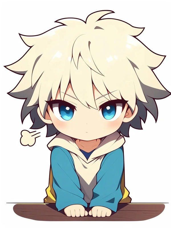 Ảnh anime boy chibi cute làm avatar, hình nền cực chất