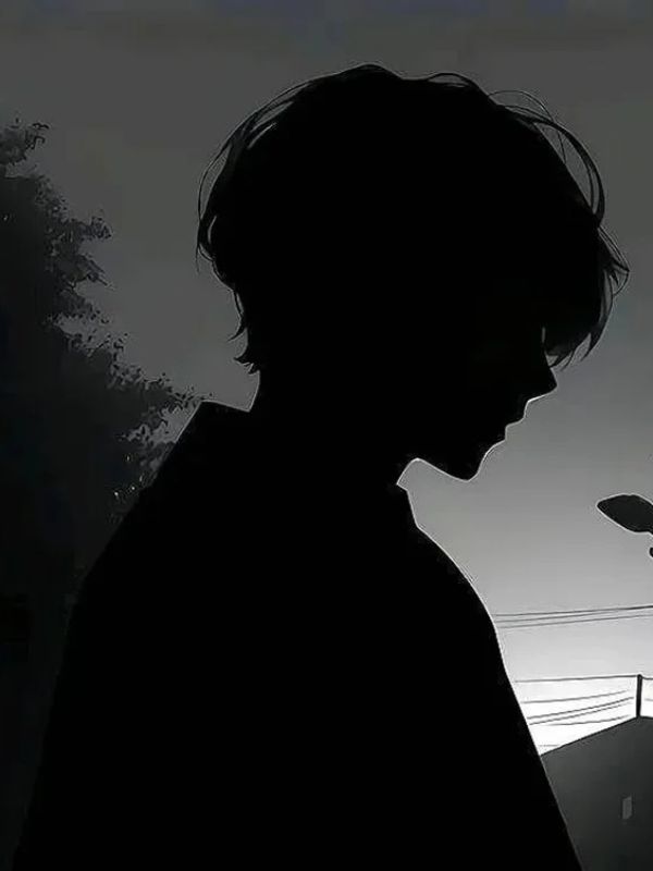 Ảnh anime nam buồn đen trắng đầy tâm trạng