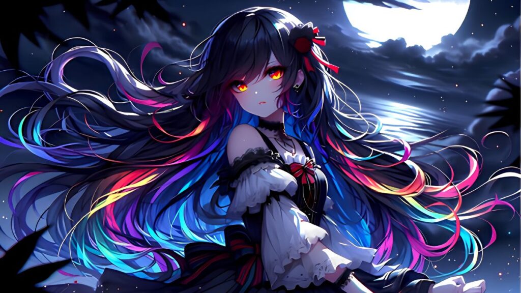 Ảnh anime nữ ngầu lạnh lùng, cá tính chuẩn HD