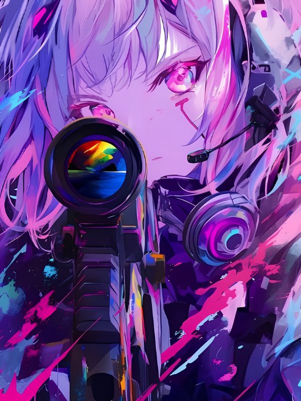 Ảnh anime nữ ngầu lạnh lùng, cá tính chuẩn HD