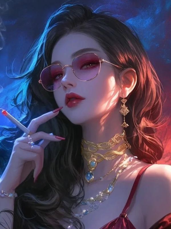Ảnh anime nữ ngầu lạnh lùng bí ẩn và đầy khí chất