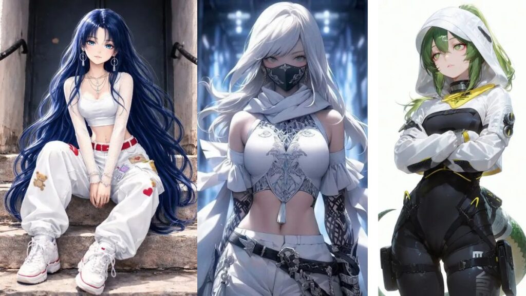 Ảnh anime nữ ngầu lạnh lùng bí ẩn và đầy khí chất