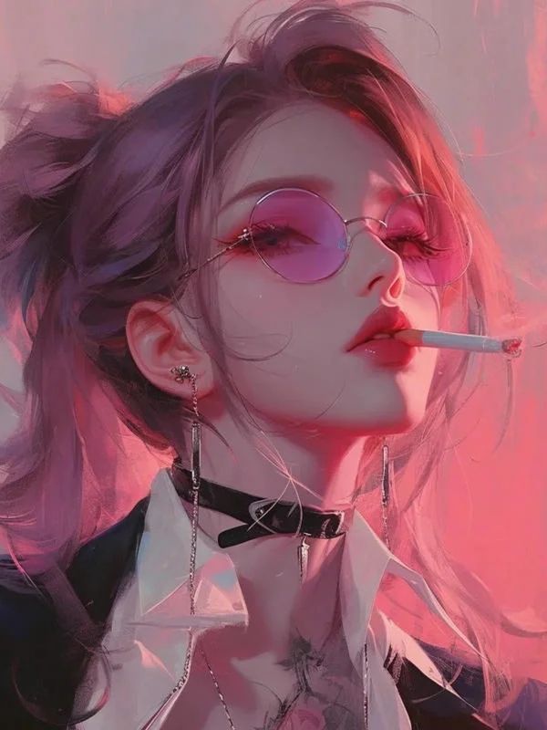 Ảnh anime nữ ngầu lạnh lùng bí ẩn và đầy khí chất