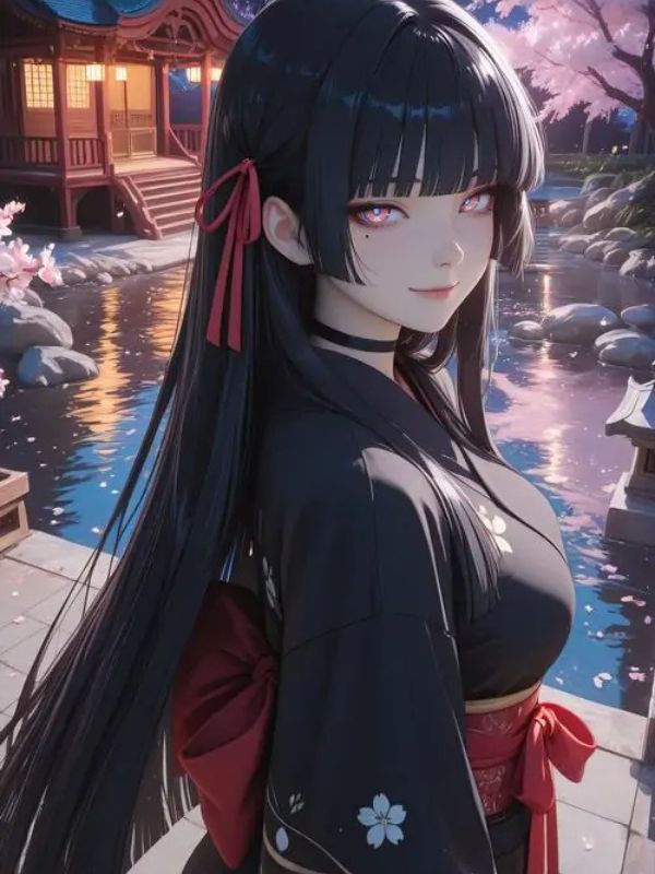 Ảnh anime nữ ngầu lạnh lùng bí ẩn và đầy khí chất
