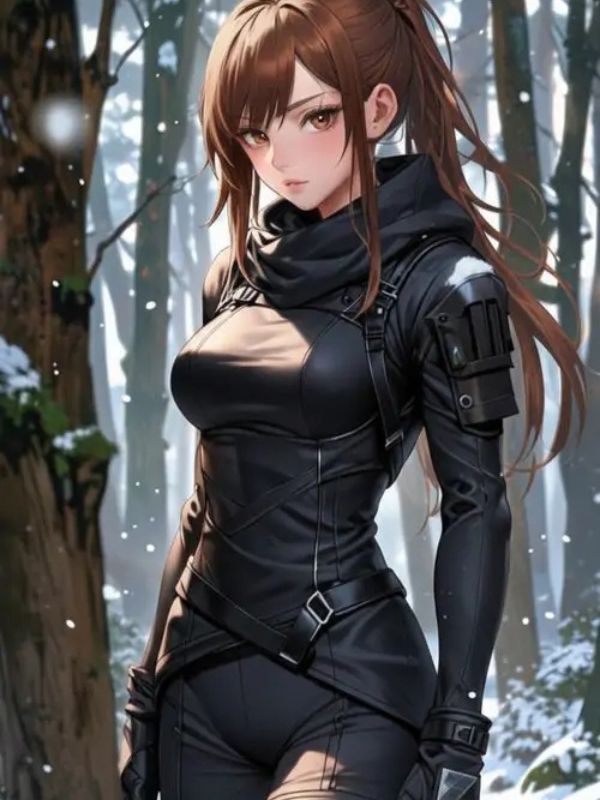 Ảnh anime nữ ngầu lạnh lùng bí ẩn và đầy khí chất