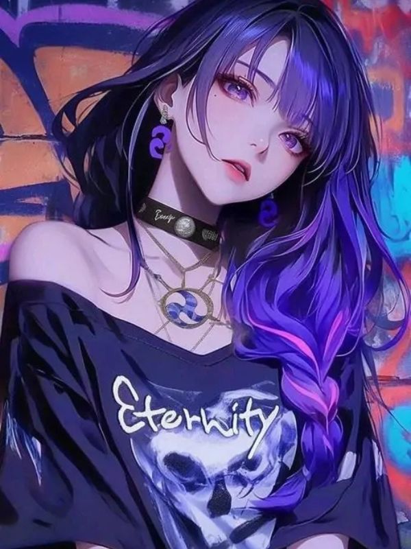 Ảnh anime nữ ngầu lạnh lùng bí ẩn và đầy khí chất