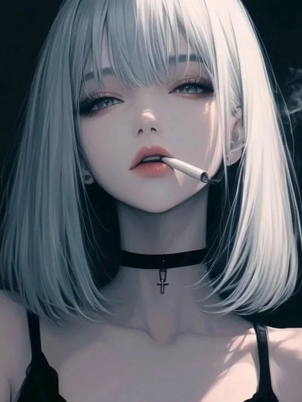 Ảnh anime nữ ngầu lạnh lùng bí ẩn và đầy khí chất