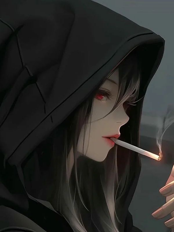 Ảnh anime nữ ngầu lạnh lùng bí ẩn và đầy khí chất