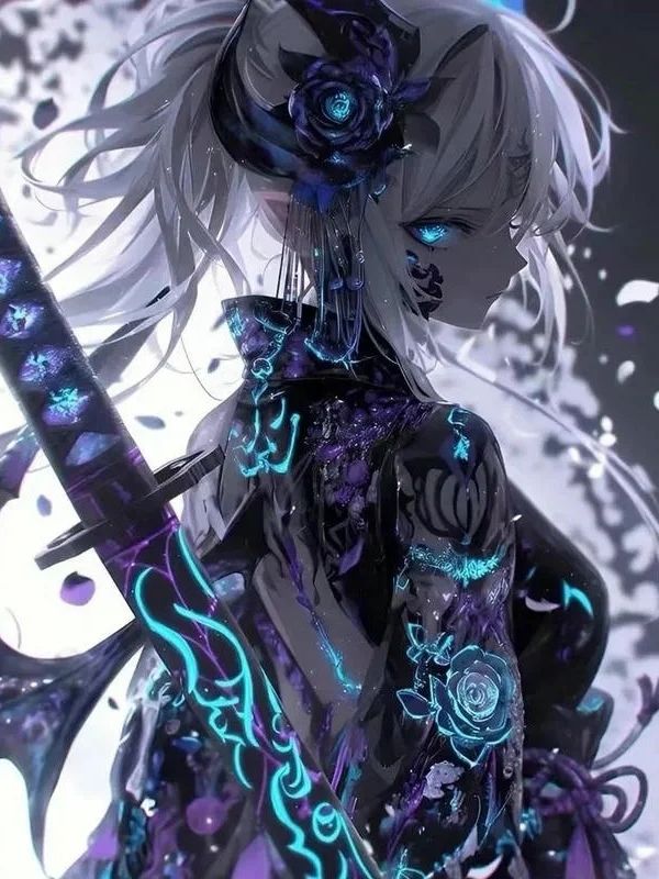 Ảnh anime nữ ngầu lạnh lùng bí ẩn và đầy khí chất