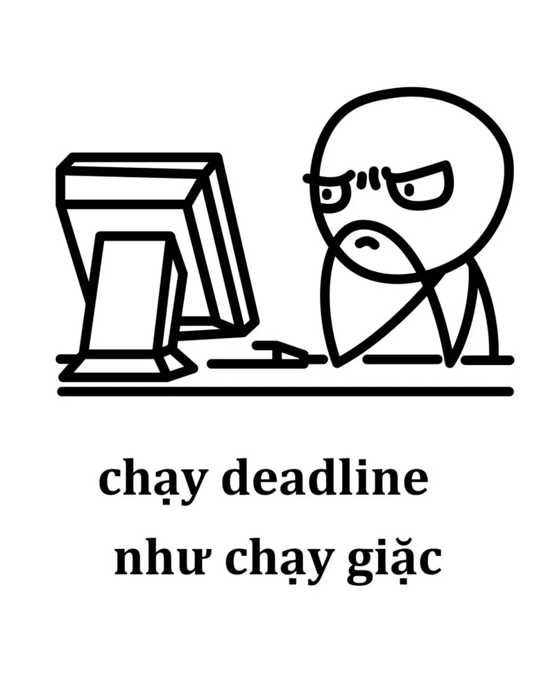 Ảnh bựa chế học tập và công việc