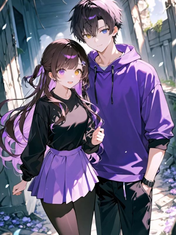 Ảnh cặp đôi anime lãng mạn dành cho các couple