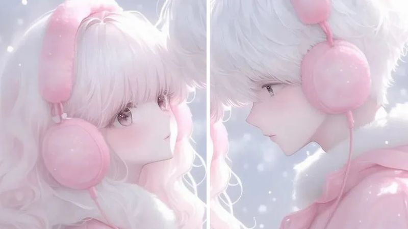 Ảnh đôi anime cắt đẹp và cực chất dành cho các couple