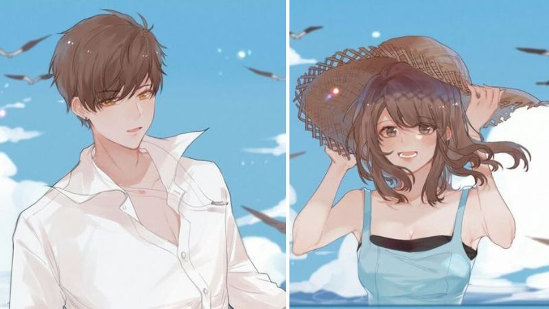 Ảnh đôi anime cắt đẹp và cực chất dành cho các couple