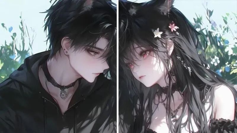 Ảnh đôi anime cắt đẹp và cực chất dành cho các couple