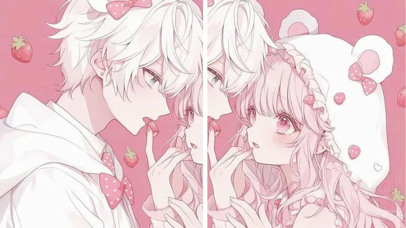 Ảnh đôi anime cắt đẹp và cực chất dành cho các couple
