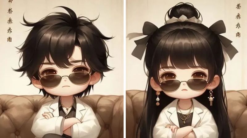 Ảnh đôi anime cắt đẹp và cực chất dành cho các couple