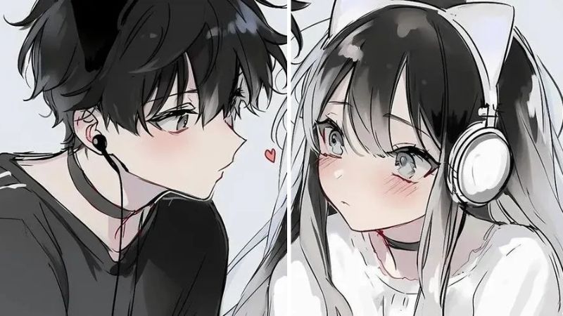 Ảnh đôi anime cắt đẹp và cực chất dành cho các couple