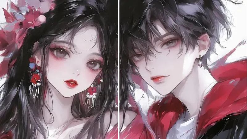 Ảnh đôi anime cắt đẹp và cực chất dành cho các couple
