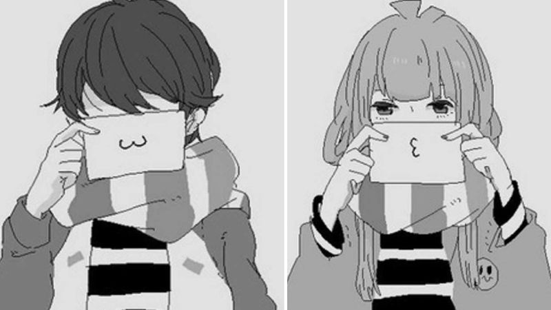 Ảnh đôi anime cắt đẹp và cực chất dành cho các couple