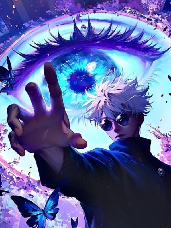 Ảnh Gojo ngầu cực chất dành cho fan Jujutsu Kaisen