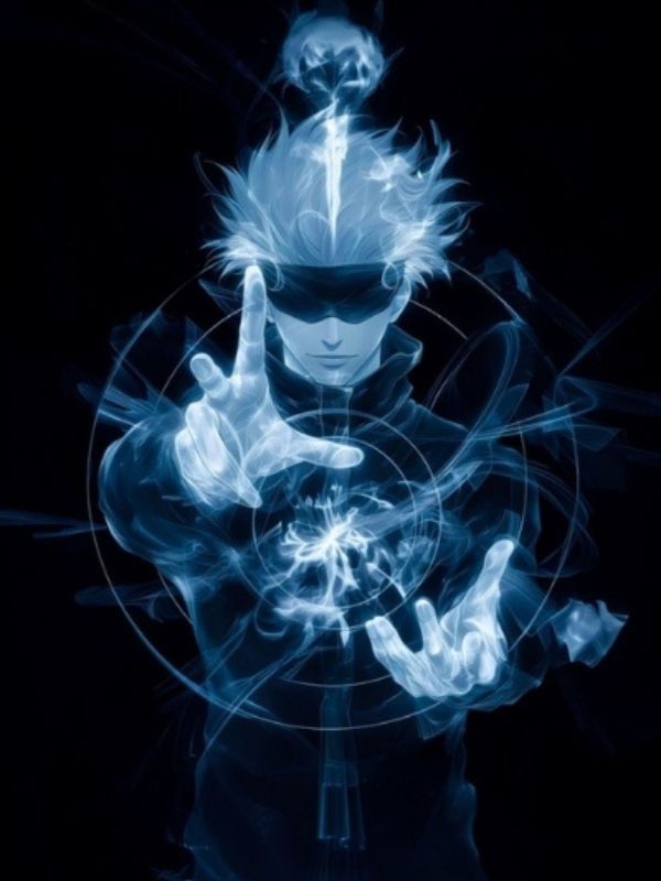 Ảnh Gojo ngầu cực chất dành cho fan Jujutsu Kaisen