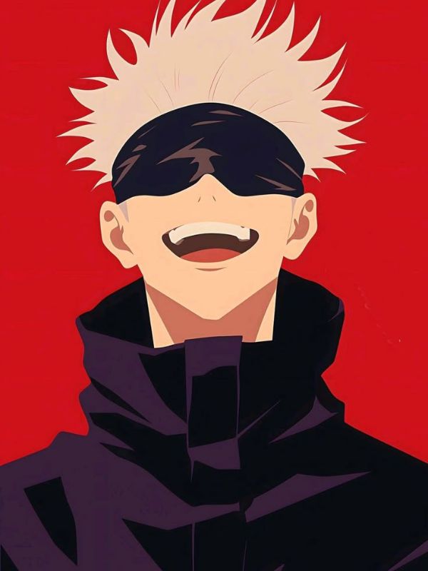 Ảnh Gojo ngầu cực chất dành cho fan Jujutsu Kaisen