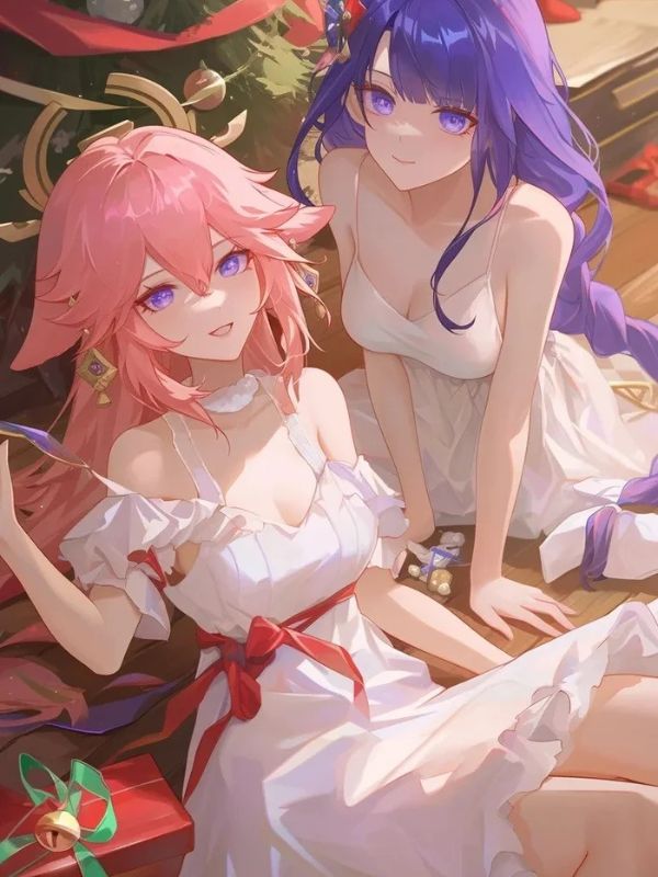 Ảnh anime bách hợp siêu ngọt ngào dành cho fan Yuri
