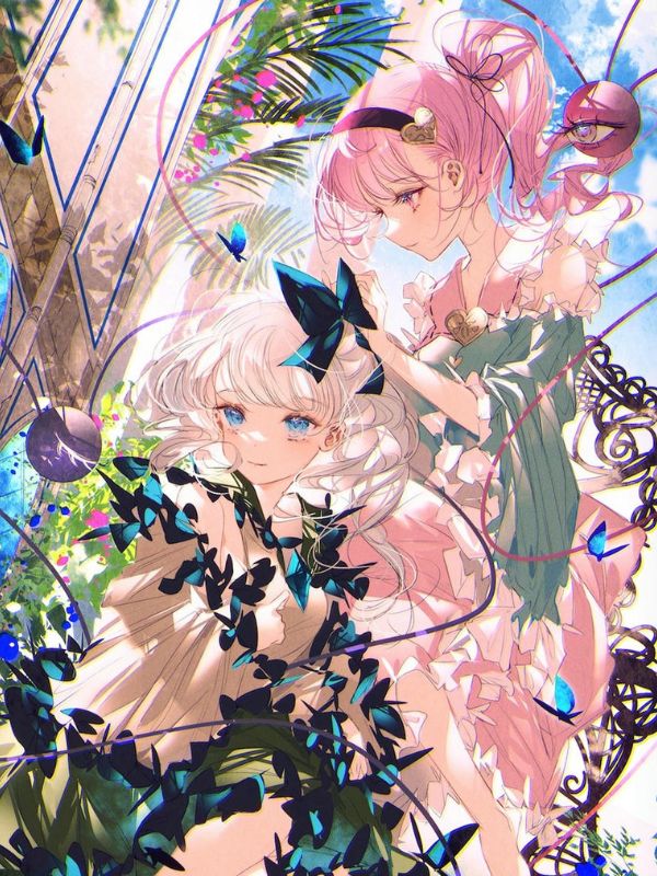 Ảnh anime bách hợp siêu ngọt ngào dành cho fan Yuri