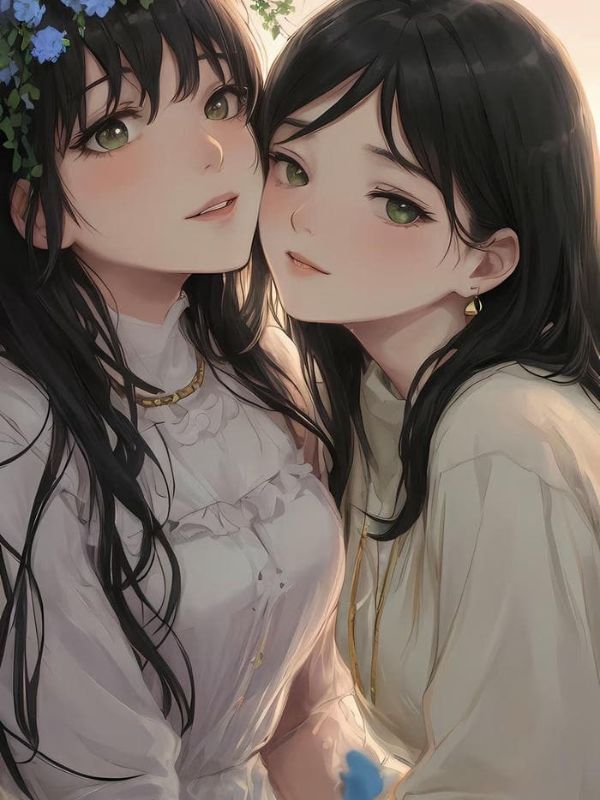Ảnh anime bách hợp siêu ngọt ngào dành cho fan Yuri