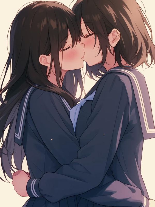 Ảnh anime bách hợp siêu ngọt ngào dành cho fan Yuri