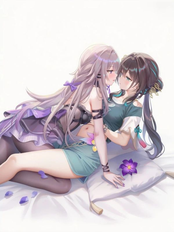 Ảnh anime bách hợp siêu ngọt ngào dành cho fan Yuri
