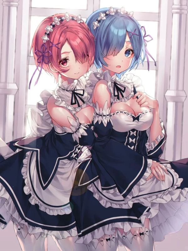 Ảnh anime bách hợp siêu ngọt ngào dành cho fan Yuri