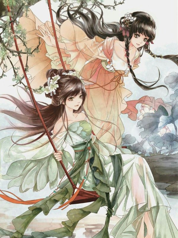 Ảnh anime bách hợp siêu ngọt ngào dành cho fan Yuri
