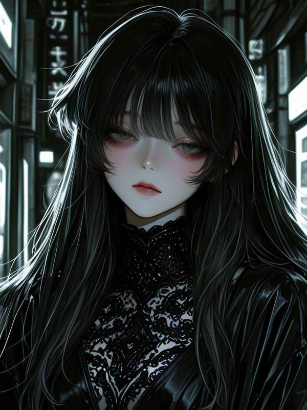 Avatar anime nữ ngầu lạnh lùng bí ẩn
